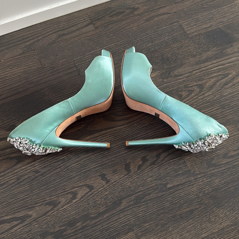 Badgley Mischka Kiara Heels-Authentic-NWOB - Picture 3 of 11